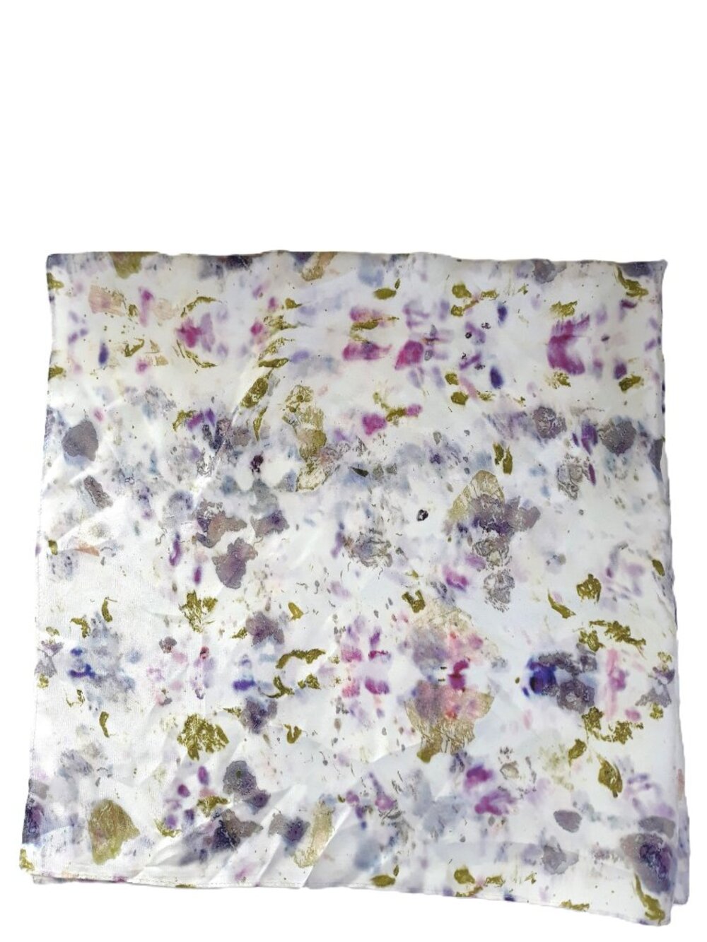 J. Crew Floral Silk Scarf Oversized 29.5" Square Watercolor Pastel Coquette